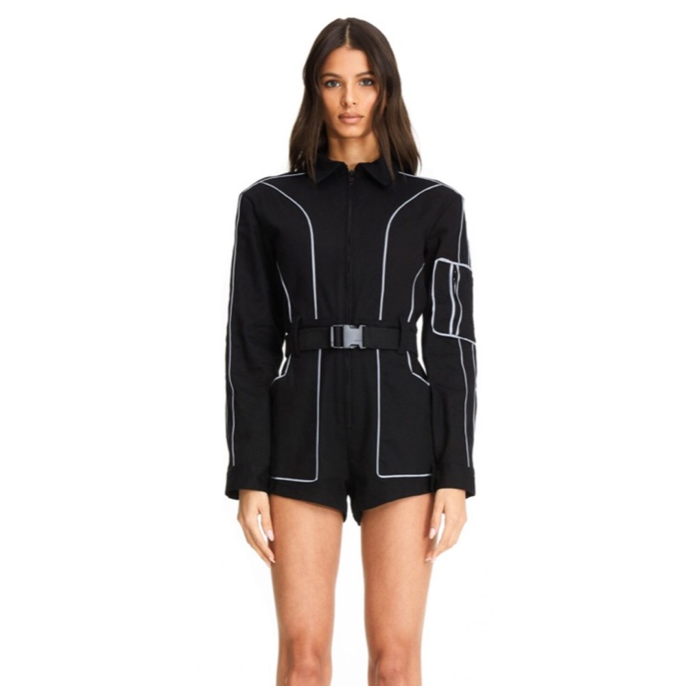 I. AM. GIA Trexler Playsuit XS